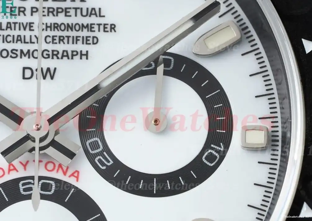 DIW QF Dial NY Daytona SA4130 White 40mm Carbon 0426